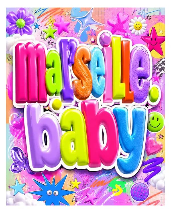 Bubble Pop — affiche marseille.baby