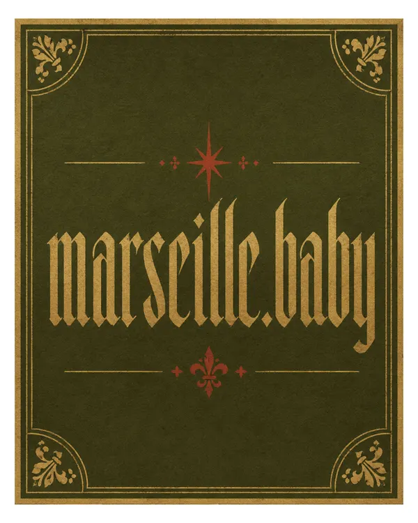Héraldique — affiche marseille.baby