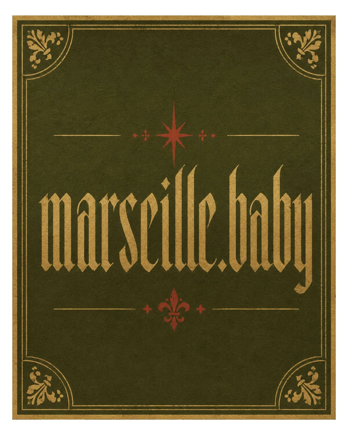 Heraldic — affiche marseille.baby