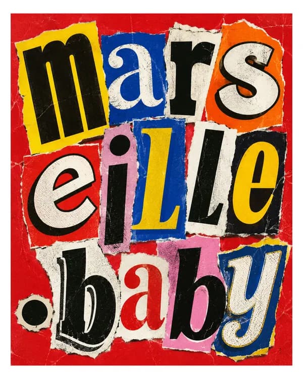 Ransom Note — affiche marseille.baby