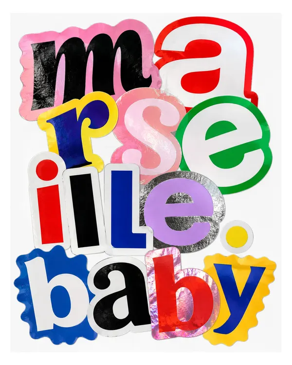 Sticker Bomb — affiche marseille.baby