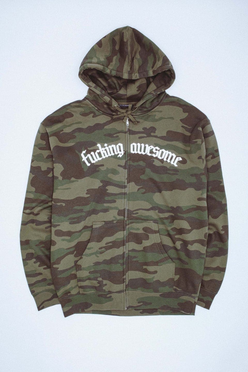 Fucking Awesome Blackletter Logo Zipped Hoodie