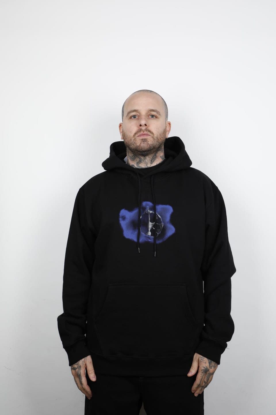 Polar Dave Hoodie Metal Logo