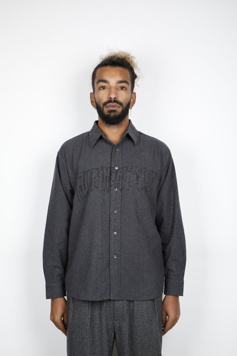 Fucking Awesome Stamp Logo Chambray Shirt
